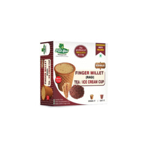 Edible Finger Millet (Ragi) TEA / ICE CREAM CUP Tea/Icecream Cup (15 Nos. Pack)